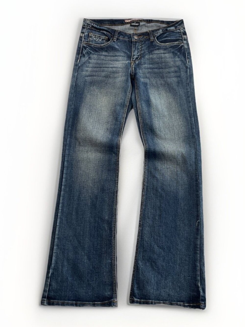 Y2K Colours Of The World Vintage Jeans Women’s Size 40* Bootcut Wide Leg Retro